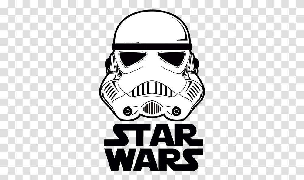 Adhesivo Guardia Imperial Star Wars Star Wars Stormtrooper Clipart, Helmet, Clothing, Label, Text Transparent Png
