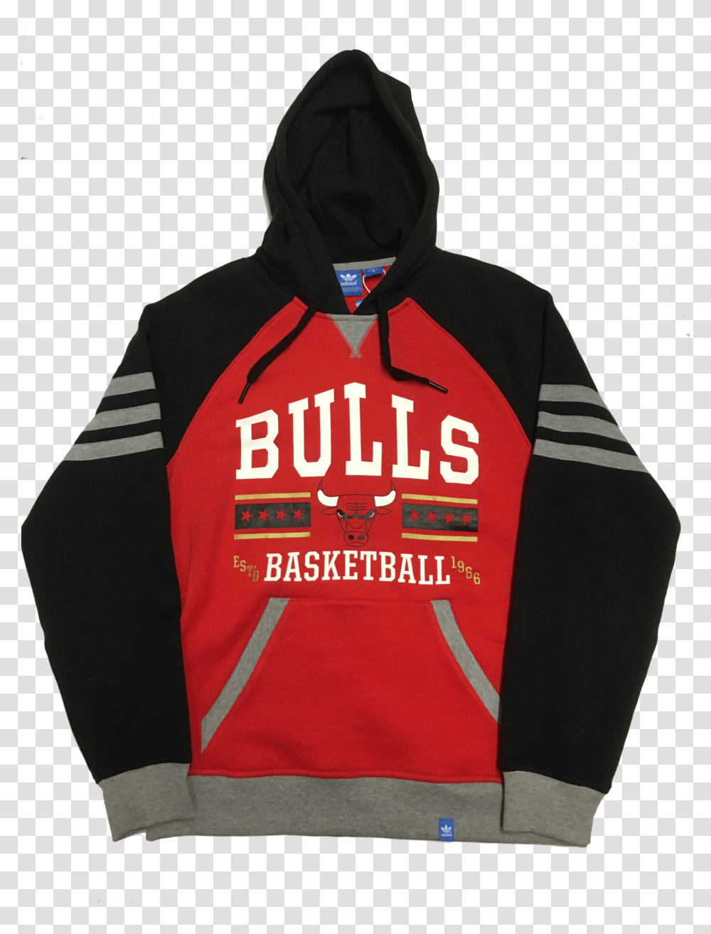 Adidas Chicago Bulls Felpa, Apparel, Sweatshirt, Sweater Transparent Png