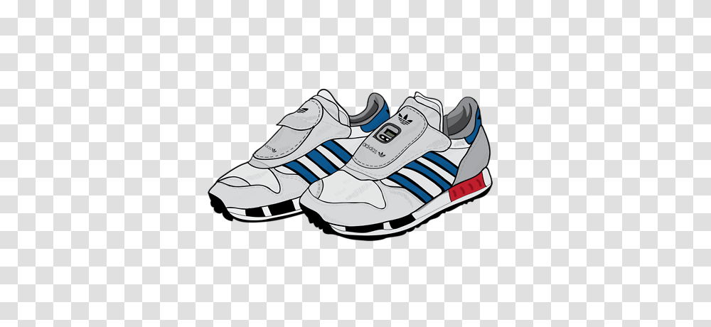 Adidas Clipart Vintage, Shoe, Footwear, Apparel Transparent Png
