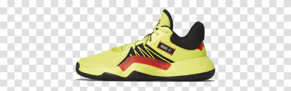 Adidas Don Issue 1 Shock Yellow, Shoe, Footwear, Apparel Transparent Png