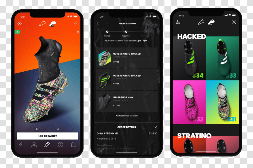 Adidas Glitch App Is Written In React Native React Native Applications, Mobile Phone, Electronics, Cell Phone, Iphone Transparent Png