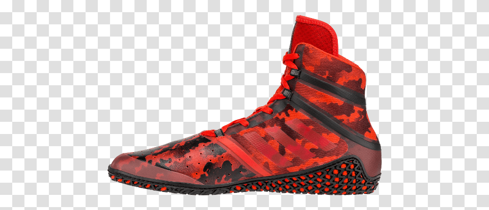 Adidas Impact Wrestling Shoes Red Camo, Apparel, Footwear, Sneaker Transparent Png