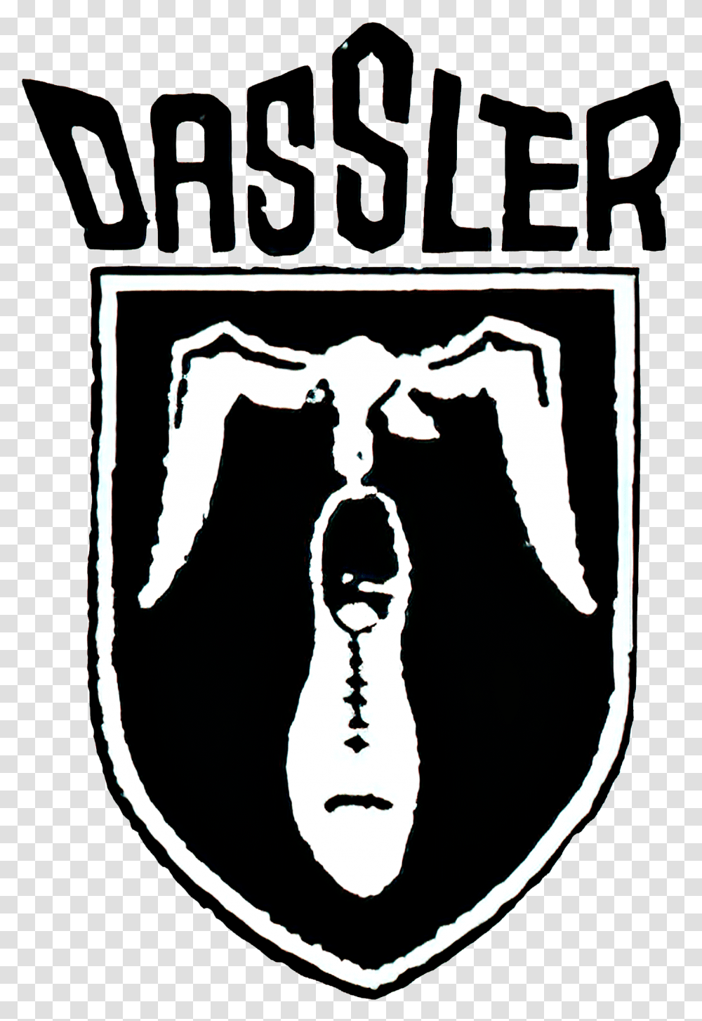 Adidas Logo 1949 Gebrder Dassler Schuhfabrik Logo, Symbol, Emblem, Stencil, Attorney Transparent Png