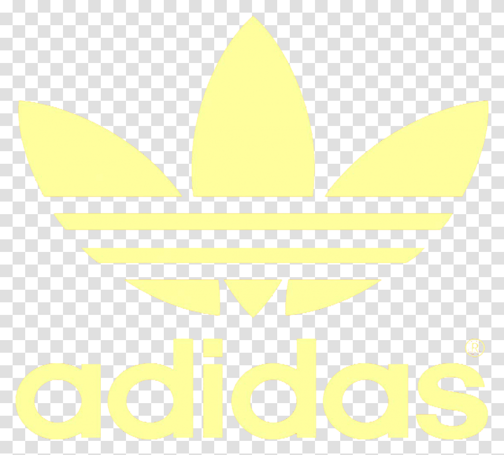 Adidas Logo Adidas Logo Yellow, Poster, Emblem, Label Transparent Png
