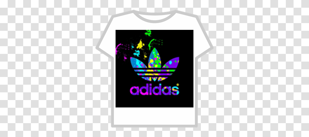 Adidas Logo Roblox Adidas In Roblox T Shirt, Clothing, Apparel, T-Shirt, Light Transparent Png
