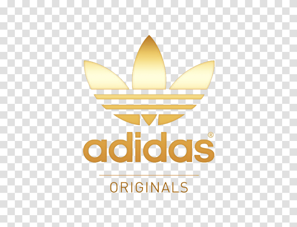 Adidas Logo Rose Gold Off White Gold Adidas Logo, Lamp, Symbol, Trademark, Fire Transparent Png