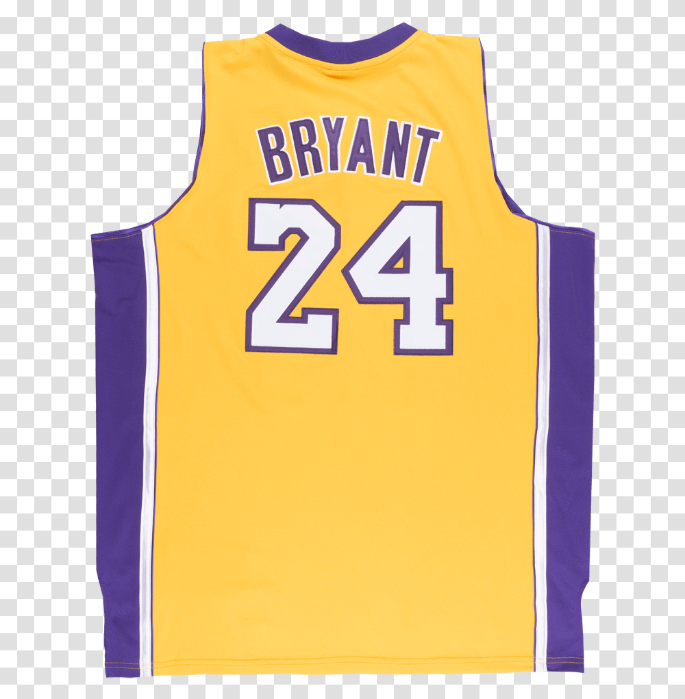 Adidas Los Angeles Lakers Kobe Bryant 24 Jersey Xlt Lakers Jersey, Shirt, Apparel Transparent Png
