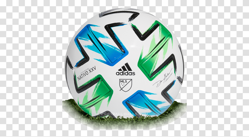 Adidas Nativo Xxv Is Official Match Ball Of Mls 2020 Football Mls Soccer Ball 2020, Sport, Sports, Team Sport, Helmet Transparent Png