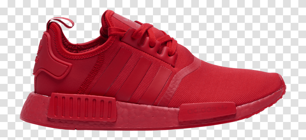 Adidas Nmd R1 Red Fv9017 Release Date Info Adidas Nmd R1 Scarlet, Apparel, Shoe, Footwear Transparent Png