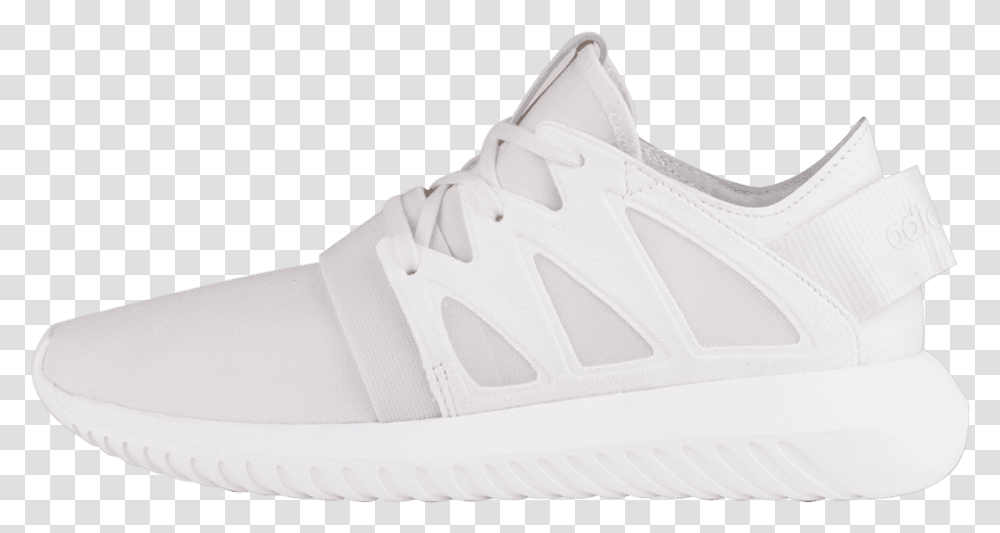 Adidas Originals Wmns Tubular Viral Chalk White White Sneakers, Shoe, Footwear, Apparel Transparent Png