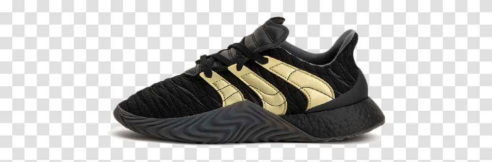 Adidas Sobakov Boost 'black & Gold' D98155 Sneakers, Clothing, Apparel, Shoe, Footwear Transparent Png