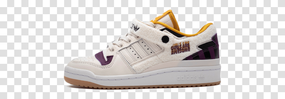 Adidas Superstars Throwing Paint Adidas Forum Low Girls Are Awesome, Shoe, Footwear, Clothing, Apparel Transparent Png
