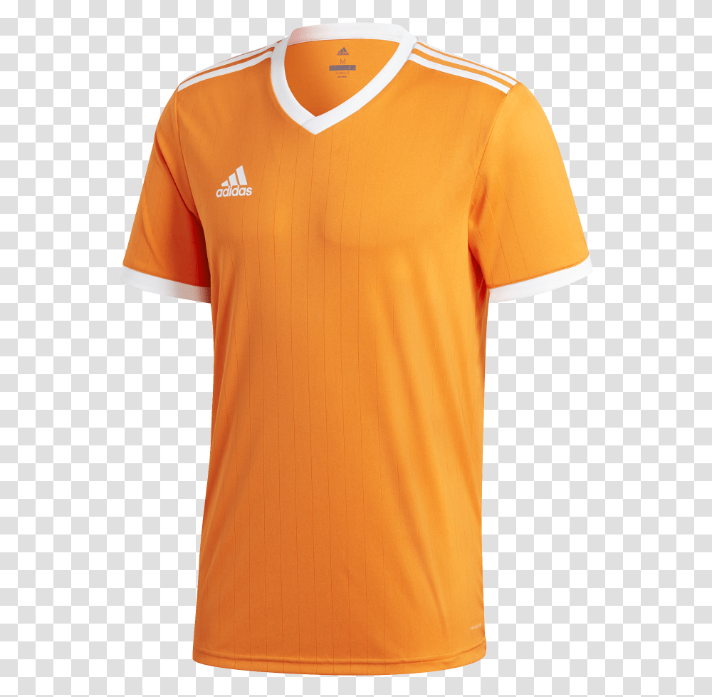 Adidas Tabela 18 Jersey Orange White Adult Ce8942 Adidas, Clothing, Apparel, Shirt, T-Shirt Transparent Png