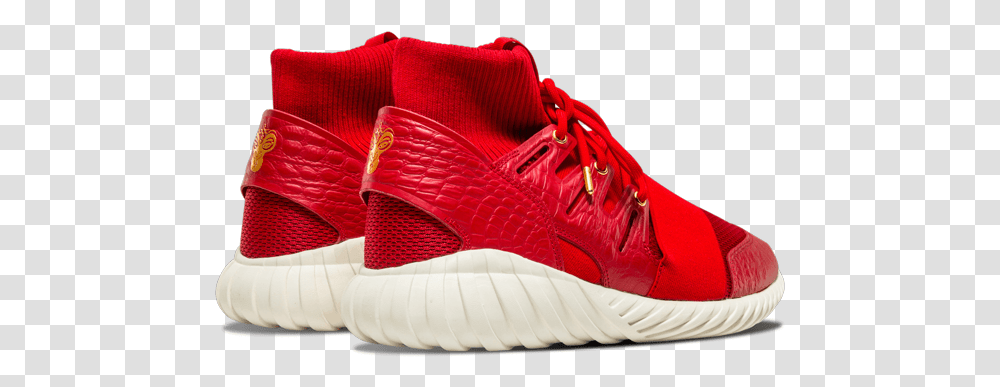 Adidas Tubular Doom Cny Chinese New Year Sneakers, Apparel, Shoe, Footwear Transparent Png