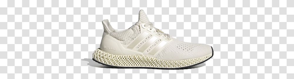 Adidas Ultra 4d Sneakers White On Garmentory Lace Up, Shoe, Footwear, Clothing, Apparel Transparent Png