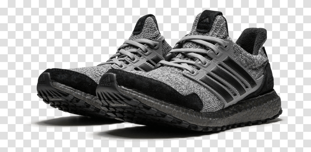 Adidas Ultra Boost 40 Game Of Thrones House Stark Ee3706 Hiking Shoe, Footwear, Clothing, Apparel, Running Shoe Transparent Png