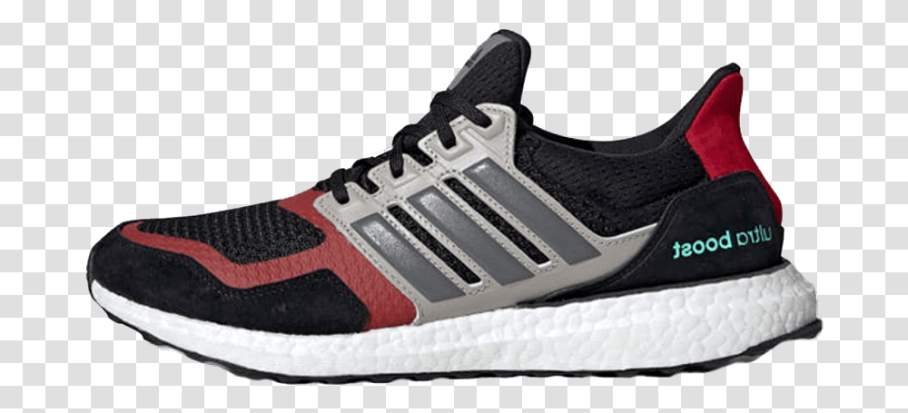 Adidas Ultra Boost Black Red Adidas Ultra Boost Price Red, Shoe, Footwear, Clothing, Apparel Transparent Png