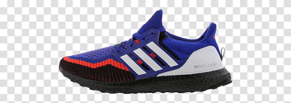 Adidas Ultra Boost Blue Red Shoes Ultraboost Dna Black White, Footwear, Clothing, Apparel, Running Shoe Transparent Png