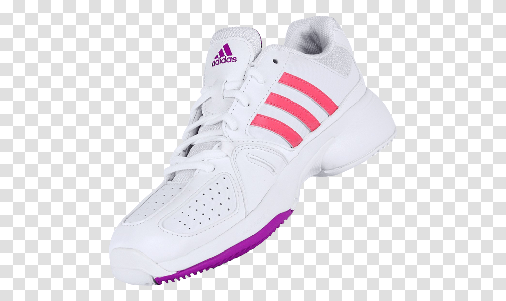 Adidas Women's Bercuda 2 Tennis Shoes White Pink Pink Tennis Shoes, Apparel, Footwear, Sneaker Transparent Png