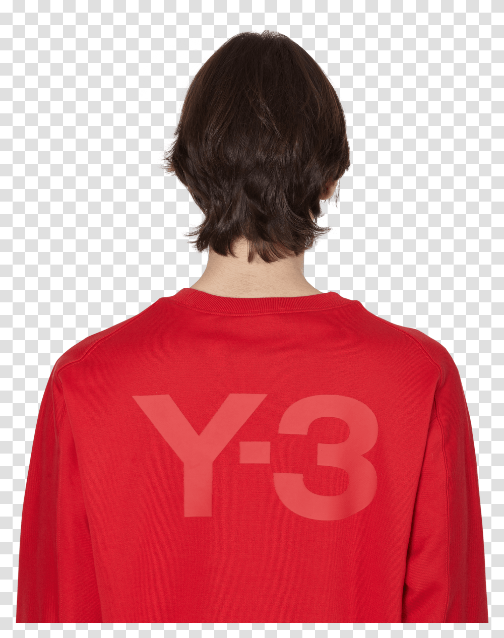 Adidas X Y 3 U Classic Yohji Red Hi Res Lace Wig, Sleeve, Apparel, Long Sleeve Transparent Png