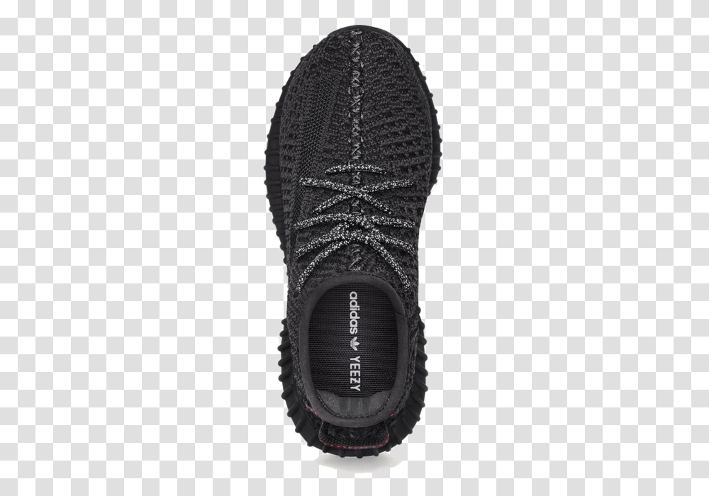 Adidas Yeezy 350 Black Non Reflective Hall Of Sneakz, Apparel, Shoe, Footwear Transparent Png