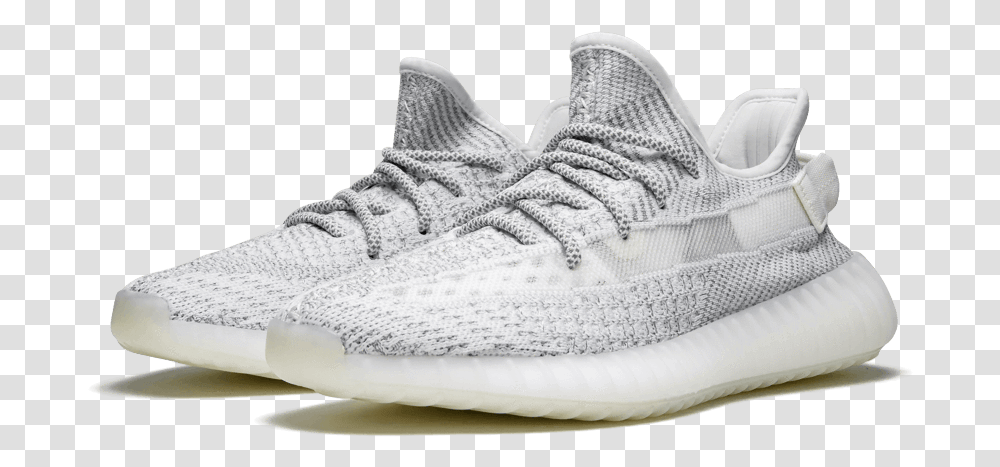 Adidas Yeezy Boost 350 V2 Static Reflective 3mClass Yeezy Reflective Static, Apparel, Shoe, Footwear Transparent Png