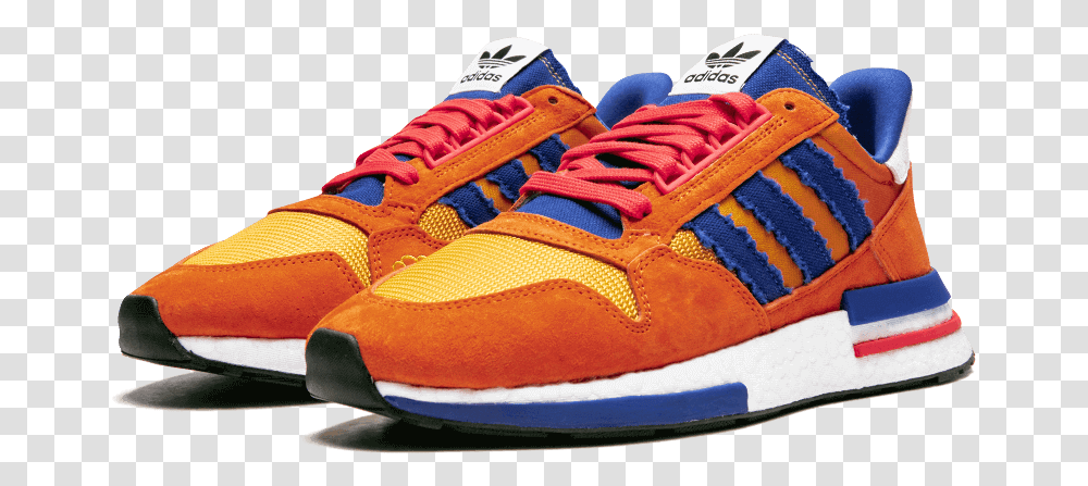 Adidas Zx 500 Rm Dragon Ball Z Son GokuClass Adidas Dragon Ball Goku, Shoe, Footwear, Apparel Transparent Png