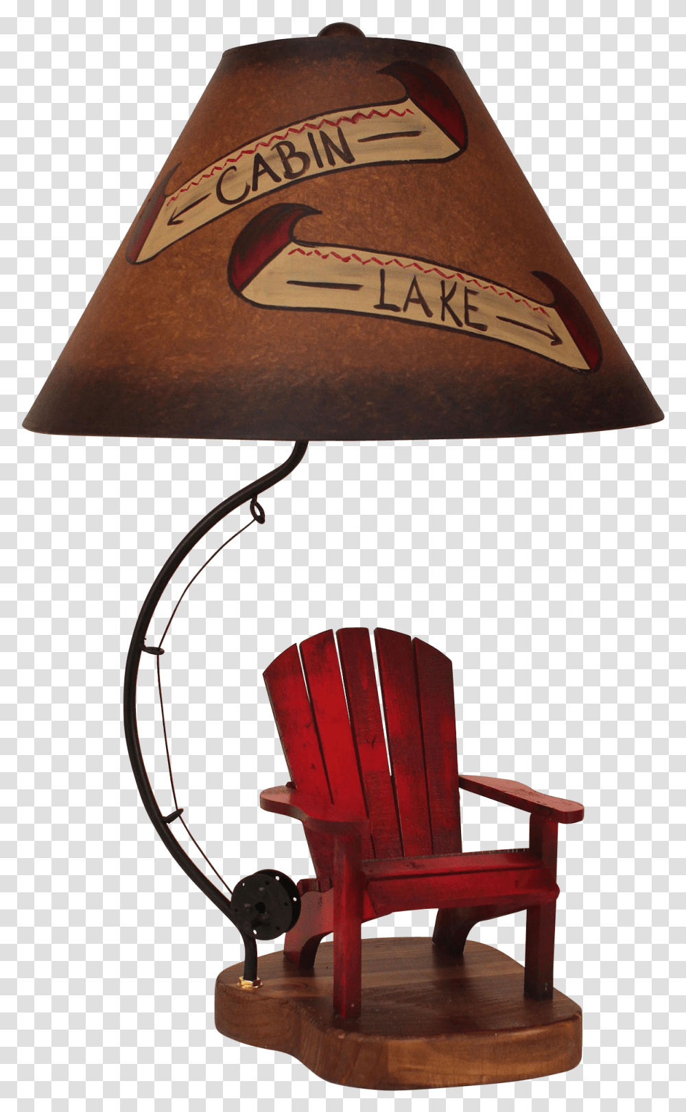Adirondack Chair Adirondack Chair, Lamp, Furniture, Lampshade, Table Lamp Transparent Png