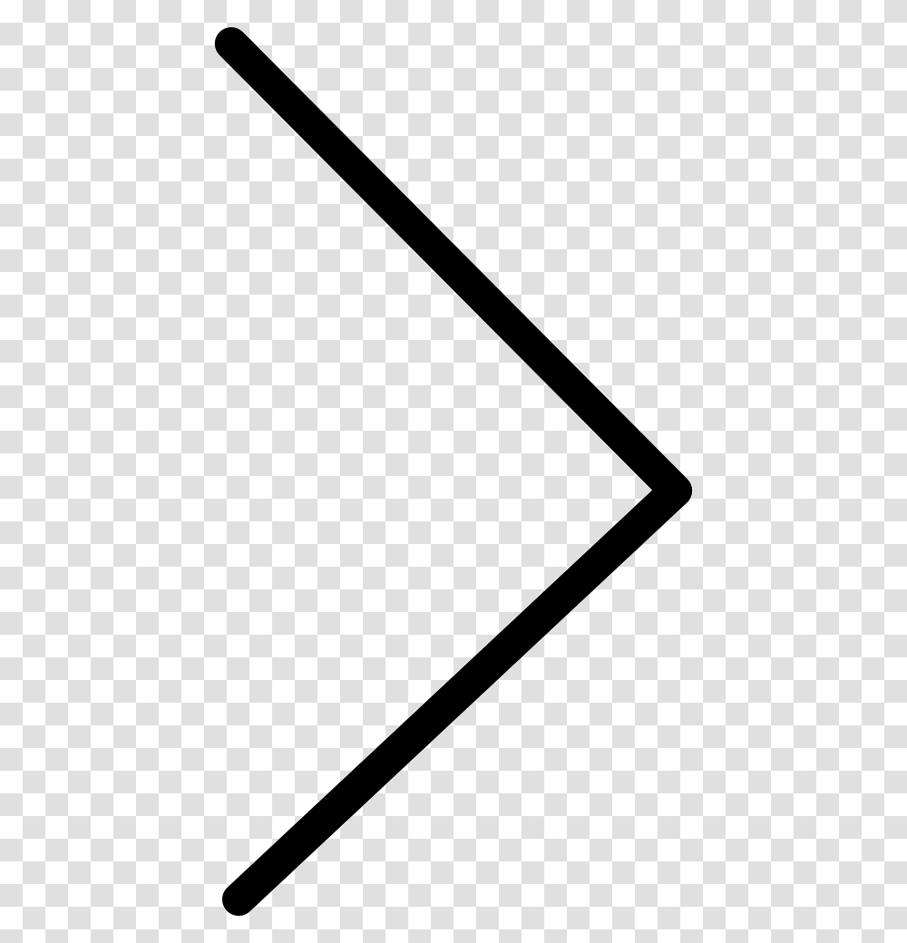 Adjust The Template To The Right Arrow, Triangle, Baseball Bat, Team Sport, Sports Transparent Png