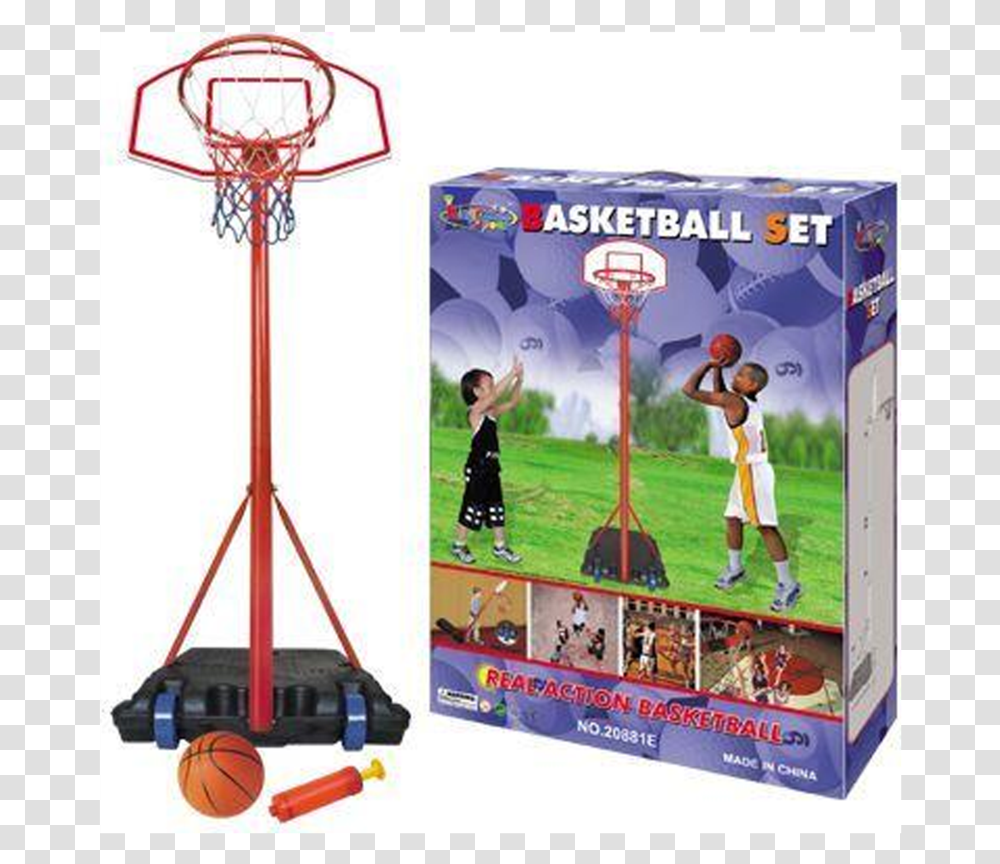 Adjustable Basketball Set Kings Sport Basketball Set, Person, Human, Flyer, Poster Transparent Png