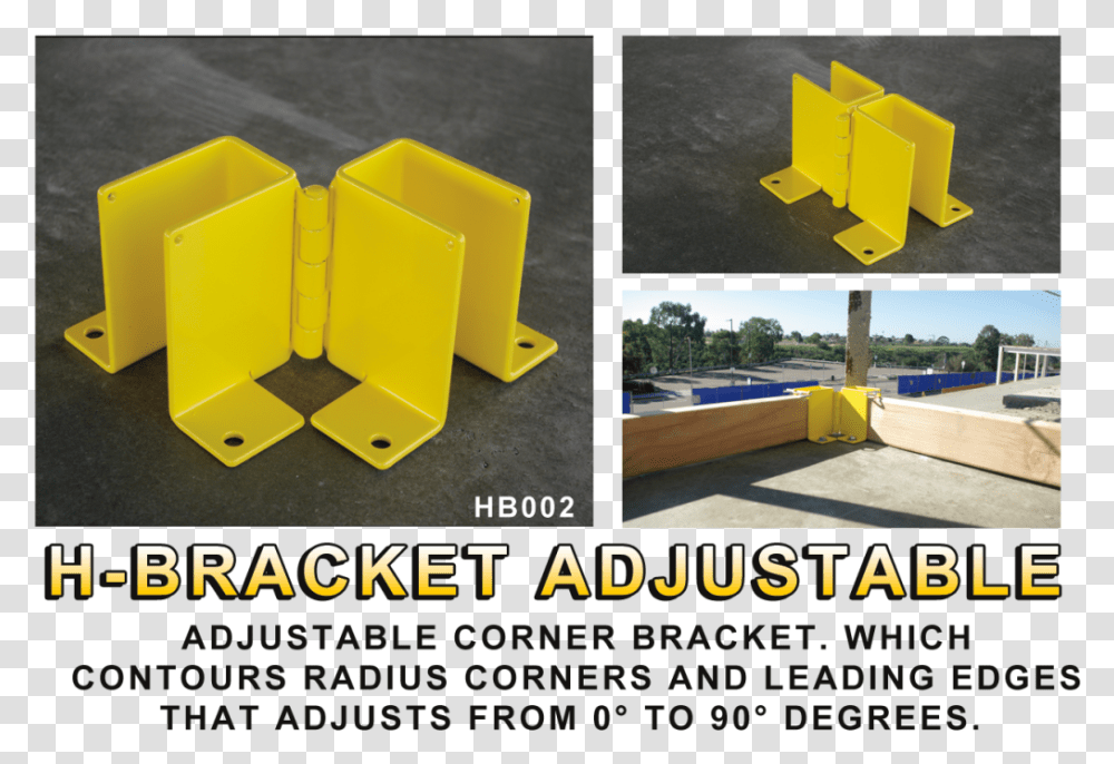 Adjustable Corner Construction Safety Toe Board Bracket Floor, Fence, Barricade, Toy, Tire Transparent Png