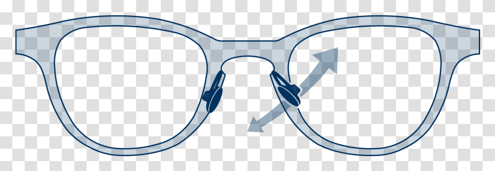 Adjustable Nose Pads Glasses Frames Colegio Tierra Del Fuego, Sunglasses, Accessories, Accessory, Tool Transparent Png