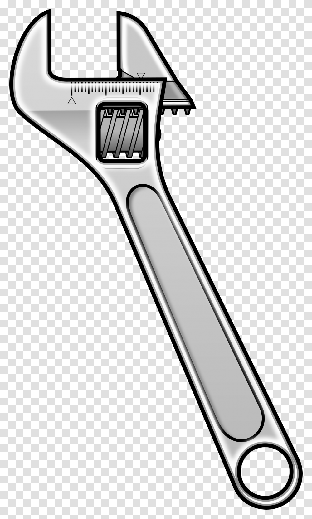 Adjustable Wrench Clipart, Scissors, Blade, Weapon, Weaponry Transparent Png