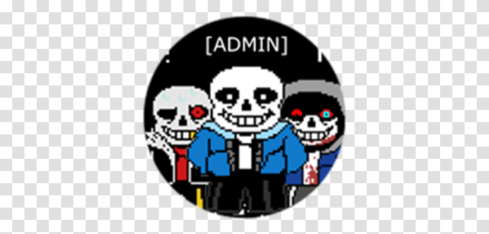 Admin Badge Roblox Sans Multiverse Roblox, Label, Text, Crowd, Art Transparent Png