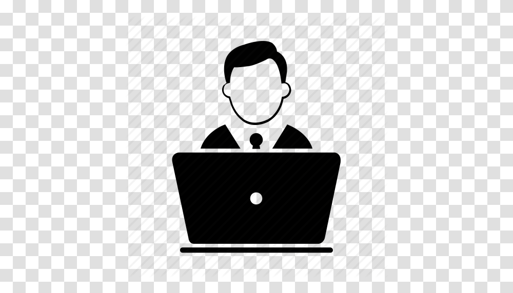 Admin Business Laptop Laptop Users Office Person User Icon, Bag, Briefcase, Security Transparent Png