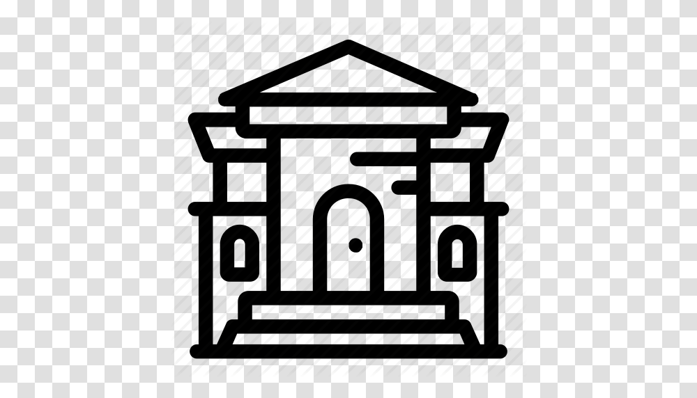 Administration City City Hall Government Hall Monuments Icon, Den, Dog House, Furniture, Plan Transparent Png