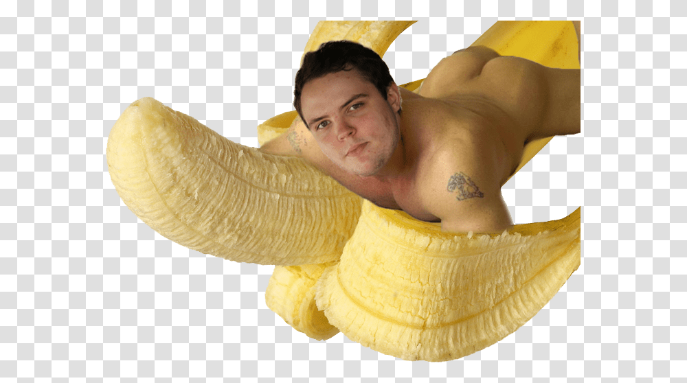 Admiralbulldog Banana Admiralbulldog Banana, Plant, Person, Human, Tattoo Transparent Png