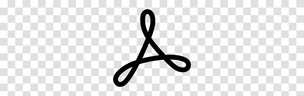 Adobe Acrobat Icon Outline, Gray, World Of Warcraft Transparent Png