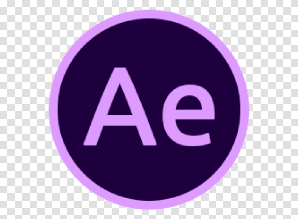 Adobe After Effects Icon Circle Adobe Icon, Text, Symbol, Logo, Trademark Transparent Png
