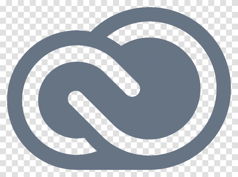 Adobe Crative Cloud Logo, Gray, Texture Transparent Png