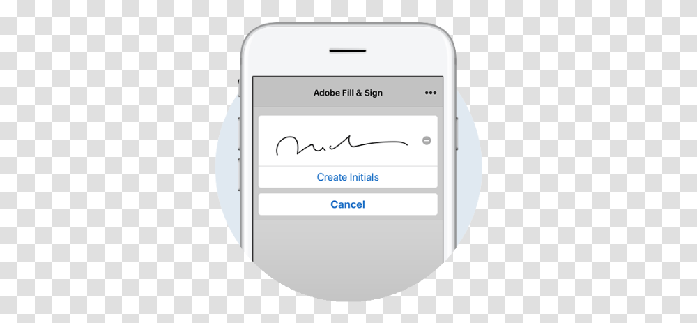 Adobe Fill And Sign Mobile App For Iphone & Android Smartphone, Text, Electronics, Mobile Phone, Cell Phone Transparent Png