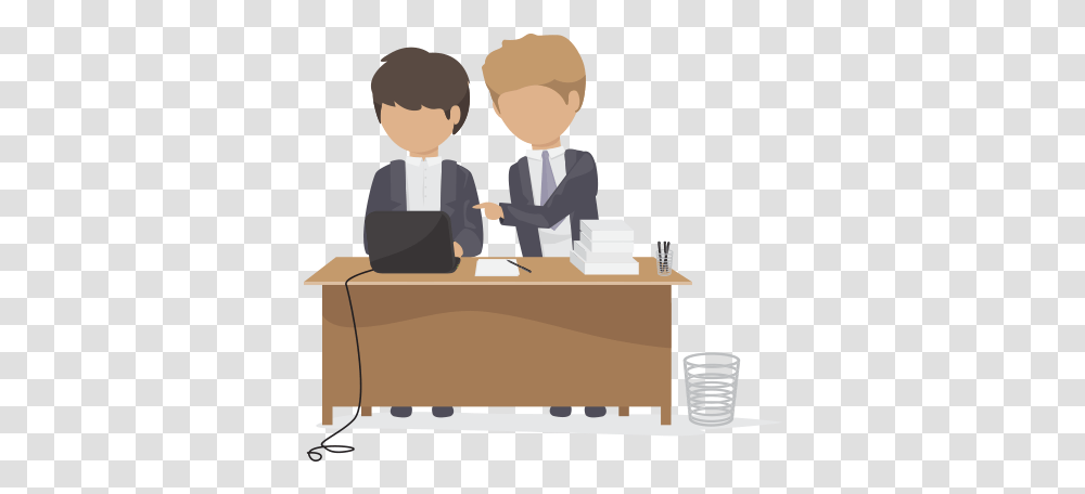 Adobe Illustrator Icon Business People Pictures Office Work, Sitting Transparent Png