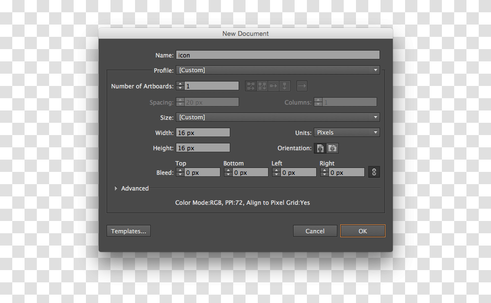 Adobe Illustrator S New Document Business Card Size Illustrator, File, Webpage, Scoreboard Transparent Png