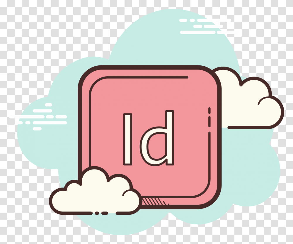 Adobe Indesign Icon Clipart Cloud Icon, First Aid, Electronics, Gas Pump, Machine Transparent Png