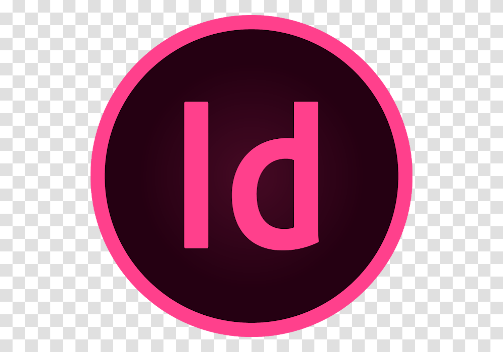 Adobe Indesign Logo Circle, Number, Label Transparent Png