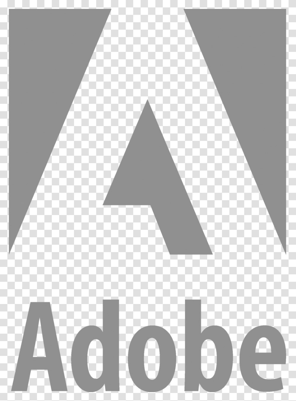 Adobe Lightgrey Adobe, Triangle, Sign, Cross Transparent Png