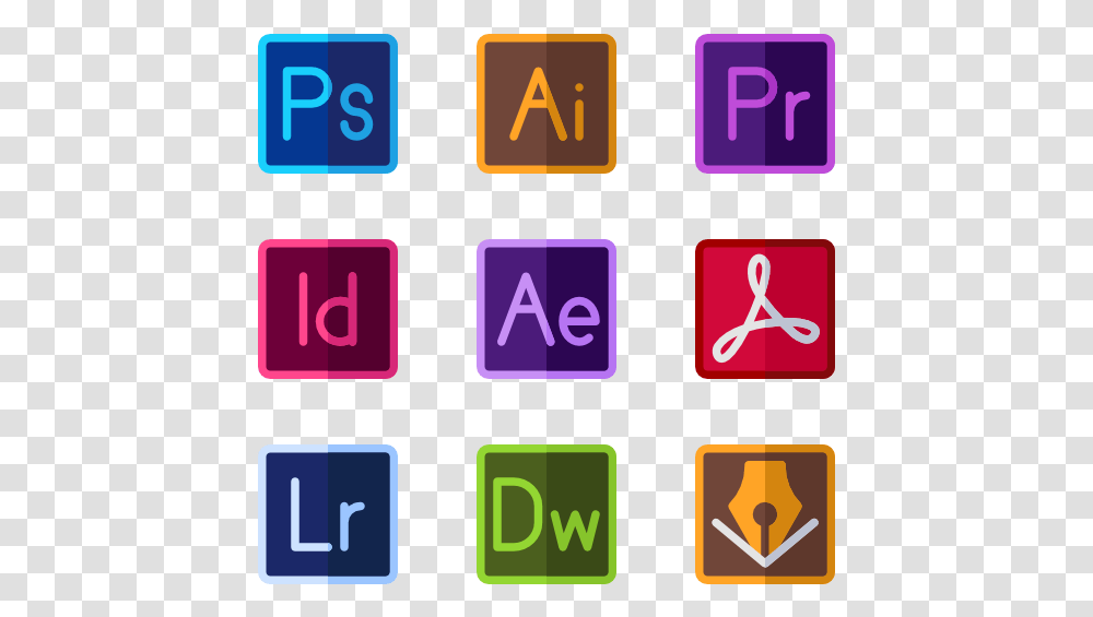 Adobe Logos Graphic Design, Number, Word Transparent Png