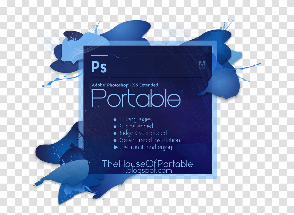 Adobe Photoshop Cs6 Crack, Poster, Advertisement, Flyer, Paper Transparent Png