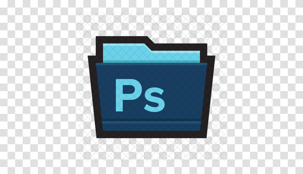 Adobe Photoshop Folder Icon Photoshop Folder, Text, Mailbox, Letterbox, Number Transparent Png