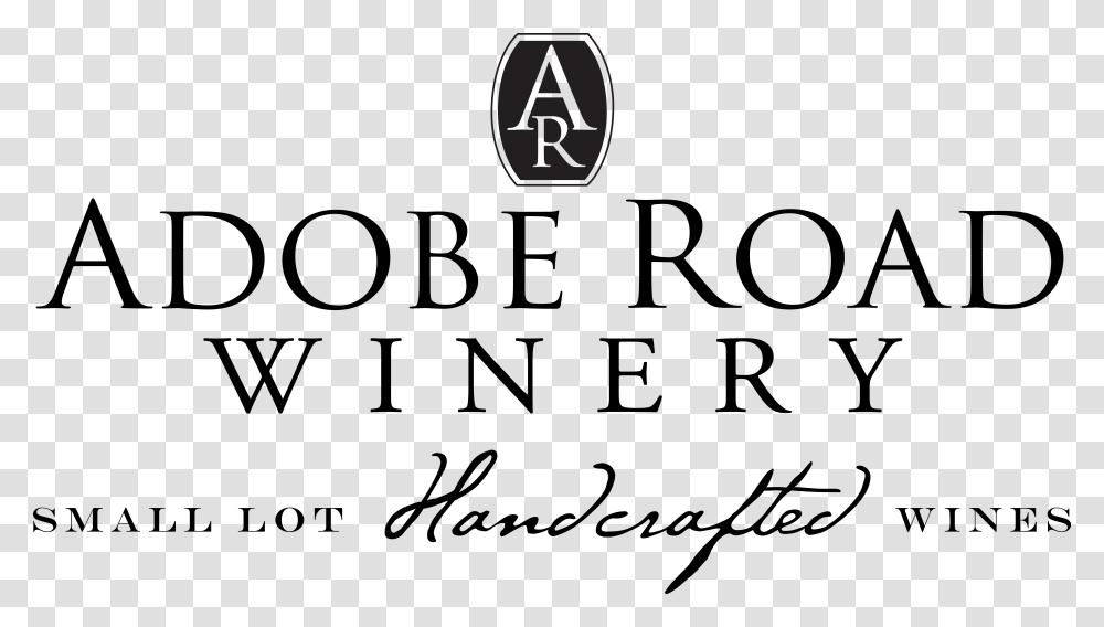 Adobe Road Winery Logo With Caption Small Lot Handcrafted Adobe Road Winery Logo, Alphabet, Letter Transparent Png